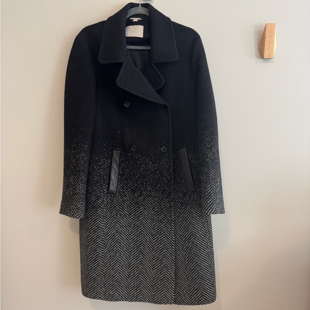 LIMITED EDITION: SOIA & KYO Semi-fitted double breasted Trench, lined